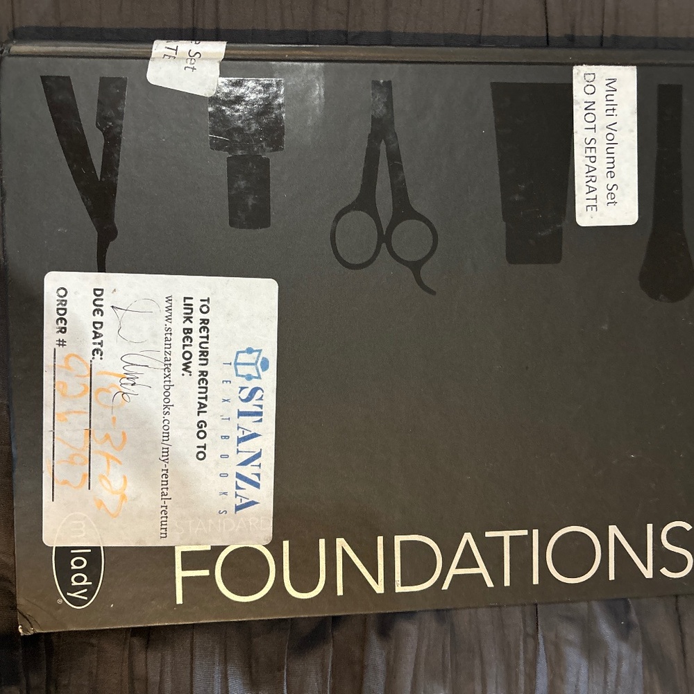 Milady Standard Foundations with Standard Esthetics: Fundamentals, 12th edition,